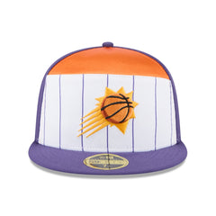 New Era - Phoenix Suns 2025 NBA Tip Off Split Panel 59FIFTY Fitted Hat - White/Purple