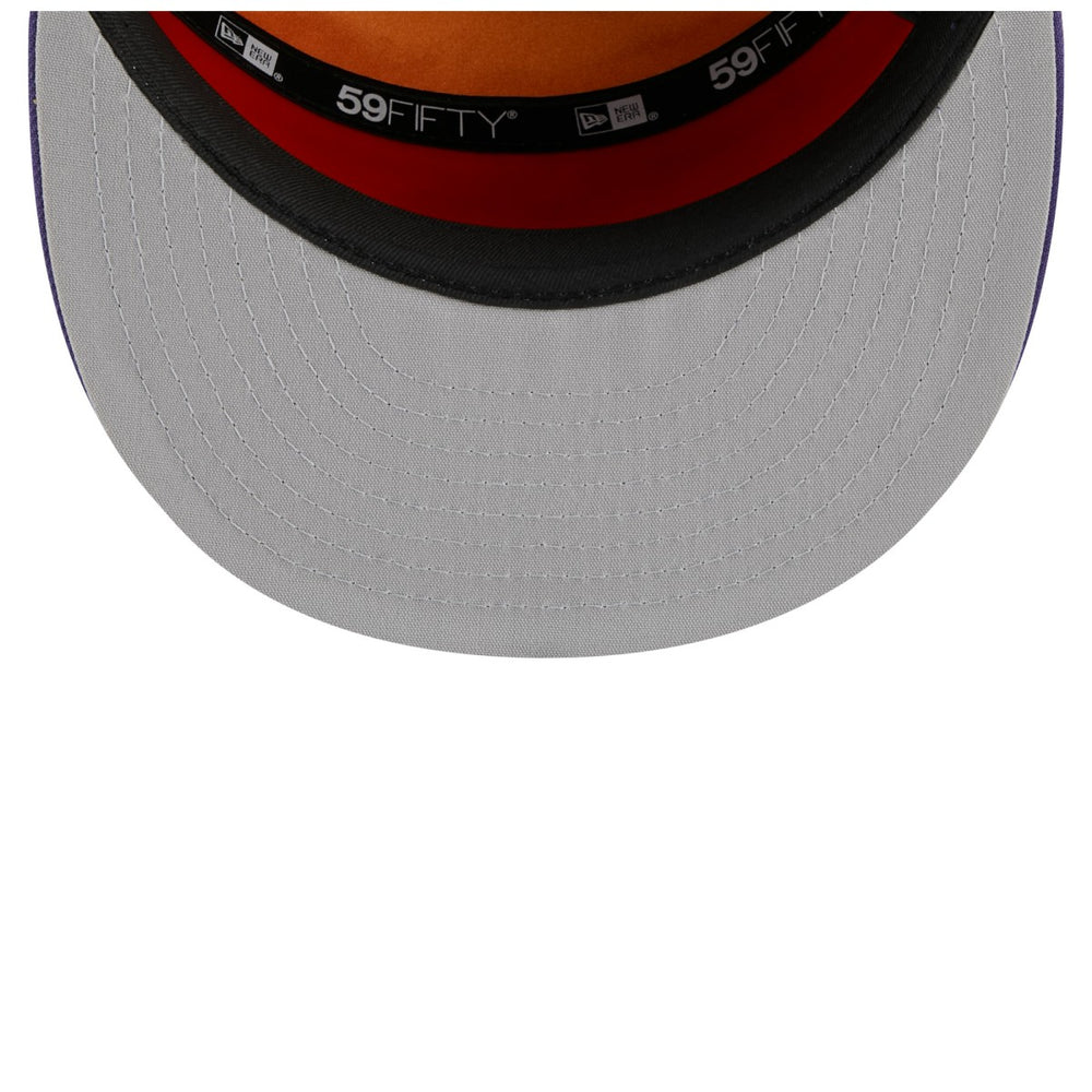 New Era - Phoenix Suns 2025 NBA Tip Off Split Panel 59FIFTY Fitted Hat - White/Purple