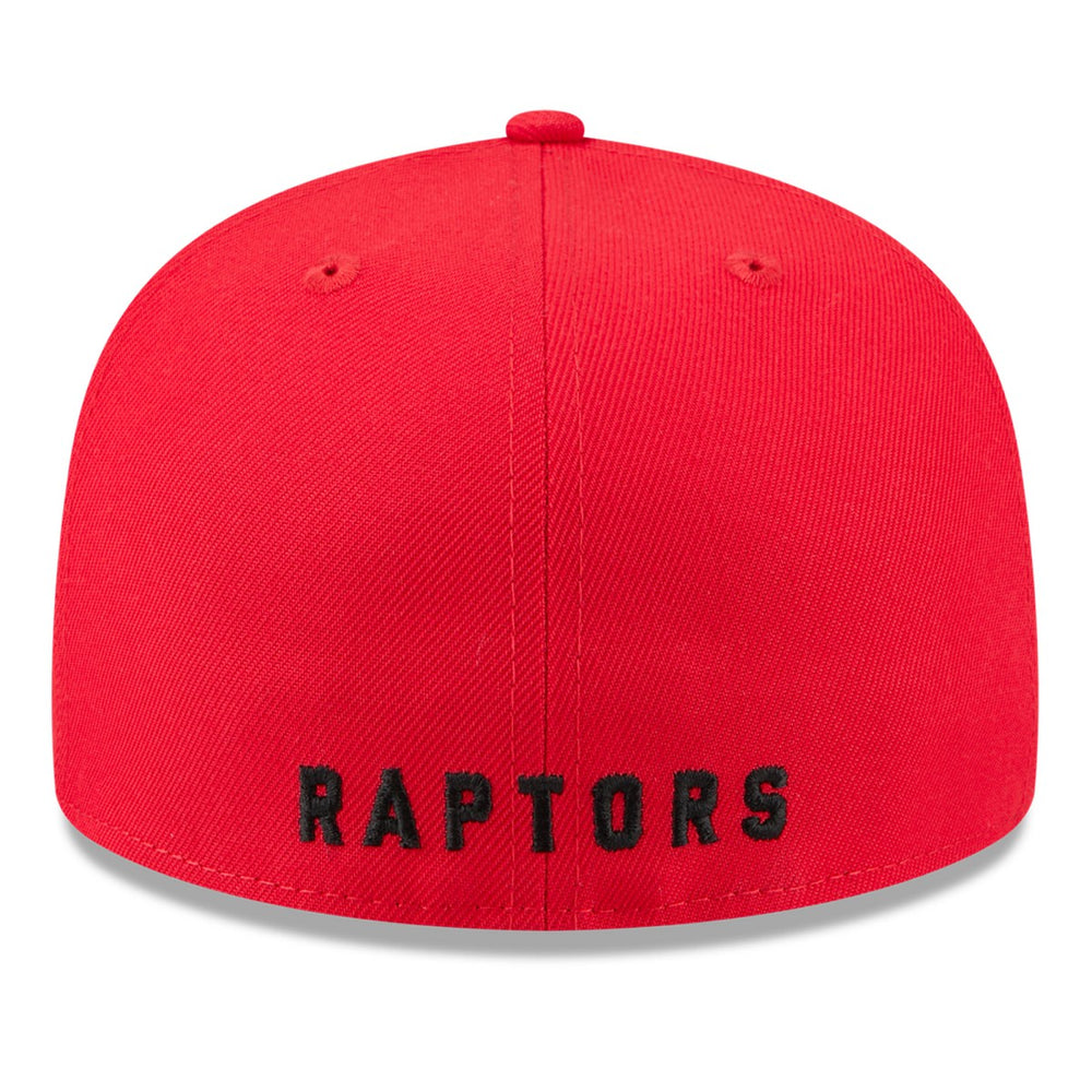 New Era - Toronto Raptors 2025 NBA Tip Off Split Panel 59FIFTY Fitted Hat - White/Red