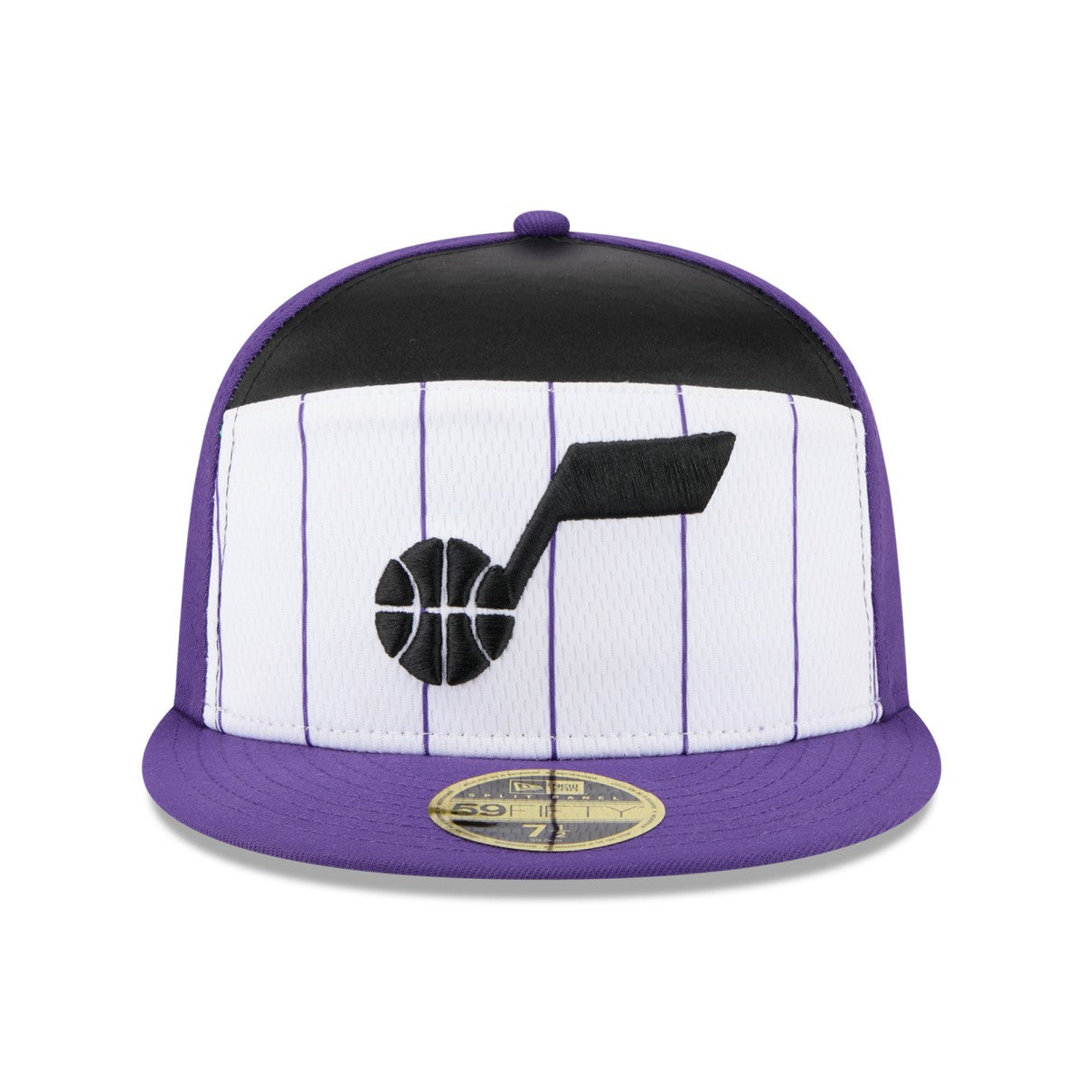 New Era - Utah Jazz 2025 NBA Tip Off Split Panel 59FIFTY Fitted Hat - White/Purple
