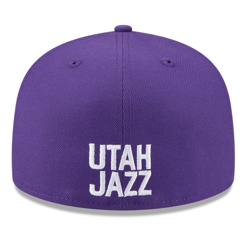 New Era - Utah Jazz 2025 NBA Tip Off Split Panel 59FIFTY Fitted Hat - White/Purple
