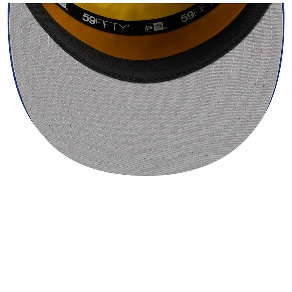 New Era - Golden State Warriors 2025 NBA Tip Off Split Panel 59FIFTY Fitted Hat - White/Royal