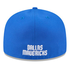 New Era - Dallas Mavericks 2025 NBA Tip Off Split Panel 59FIFTY Fitted Hat - White/Blue