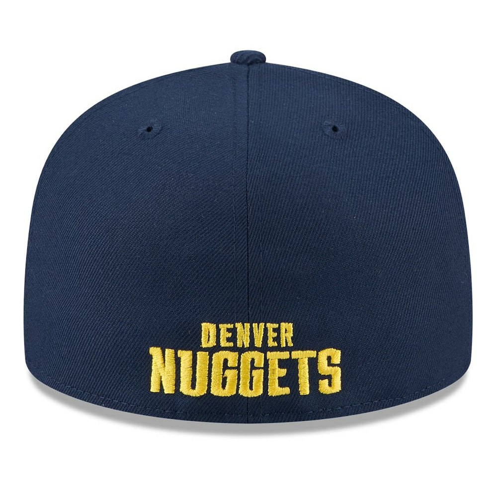 New Era - Denver Nuggets 2025 NBA Tip Off Split Panel 59FIFTY Fitted Hat - White/Navy