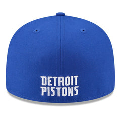 New Era - Detroit Pistons 2025 NBA Tip Off Split Panel 59FIFTY Fitted Hat - White/Blue
