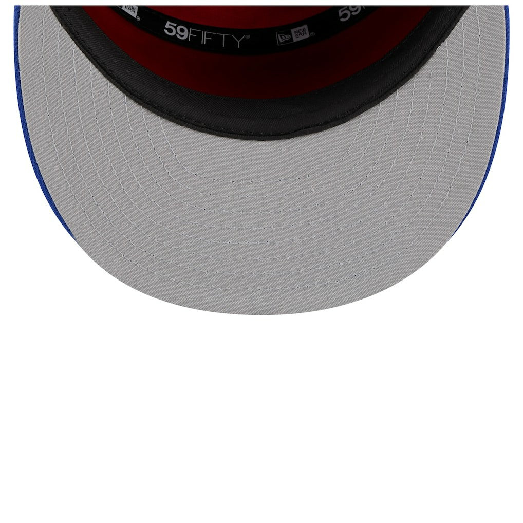 New Era - Detroit Pistons 2025 NBA Tip Off Split Panel 59FIFTY Fitted Hat - White/Blue