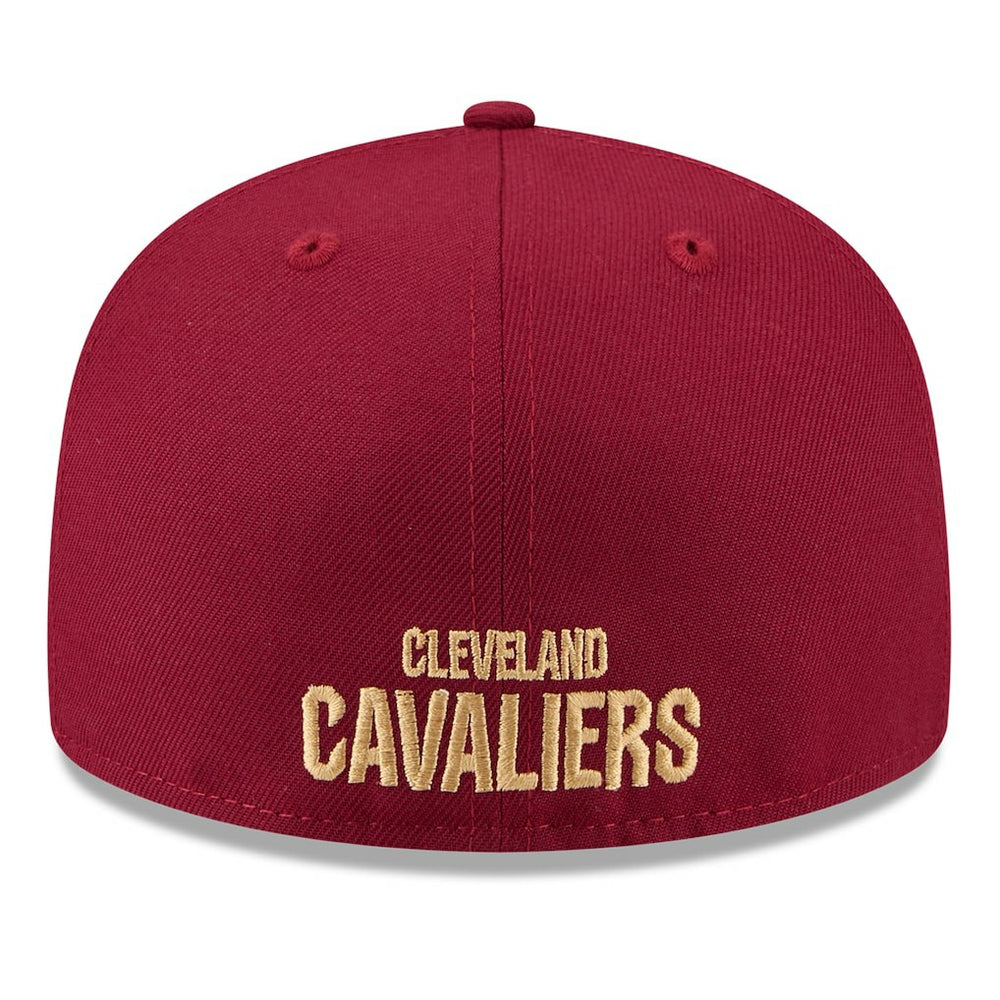 New Era - Cleveland Cavaliers 2025 NBA Tip Off Split Panel 59FIFTY Fitted Hat - White/Wine