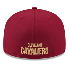 New Era - Cleveland Cavaliers 2025 NBA Tip Off Split Panel 59FIFTY Fitted Hat - White/Wine