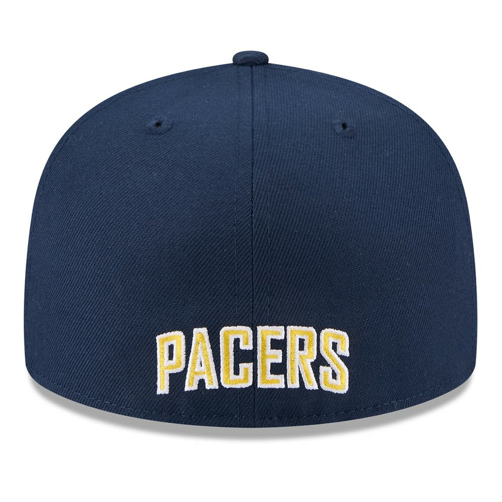 New Era - Indiana Pacers 2025 NBA Tip Off Split Panel 59FIFTY Fitted Hat - White/Navy