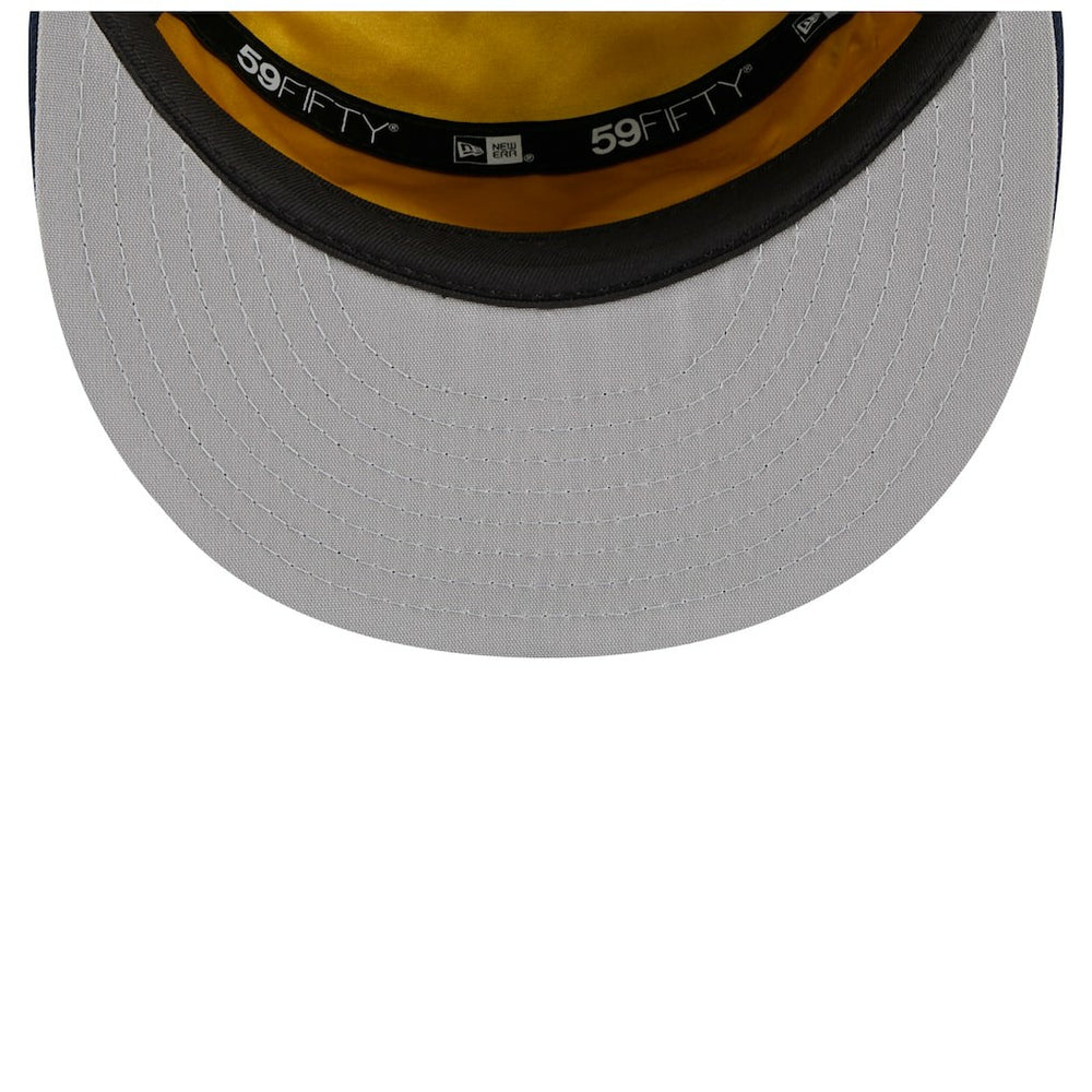 New Era - Indiana Pacers 2025 NBA Tip Off Split Panel 59FIFTY Fitted Hat - White/Navy