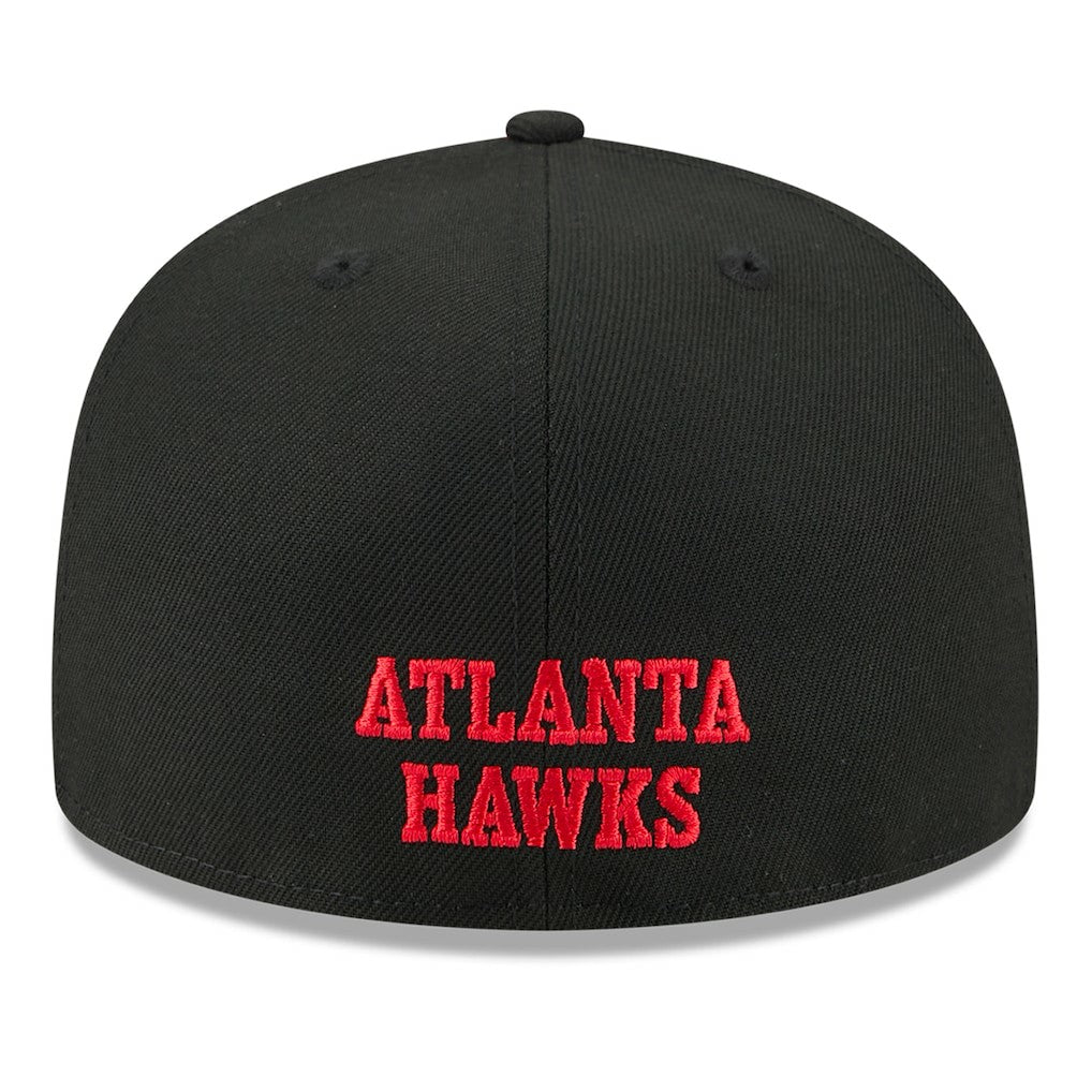New Era - Atlanta Hawks 2025 NBA Tip Off Split Panel 59FIFTY Fitted Hat - White/Black