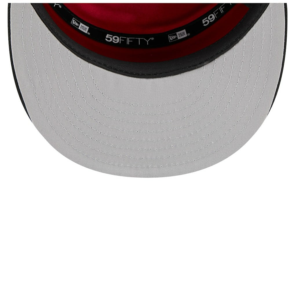 New Era - Atlanta Hawks 2025 NBA Tip Off Split Panel 59FIFTY Fitted Hat - White/Black