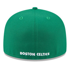 New Era - Boston Celtics 2025 NBA Tip Off Split Panel 59FIFTY Fitted Hat - White/Kelly Green