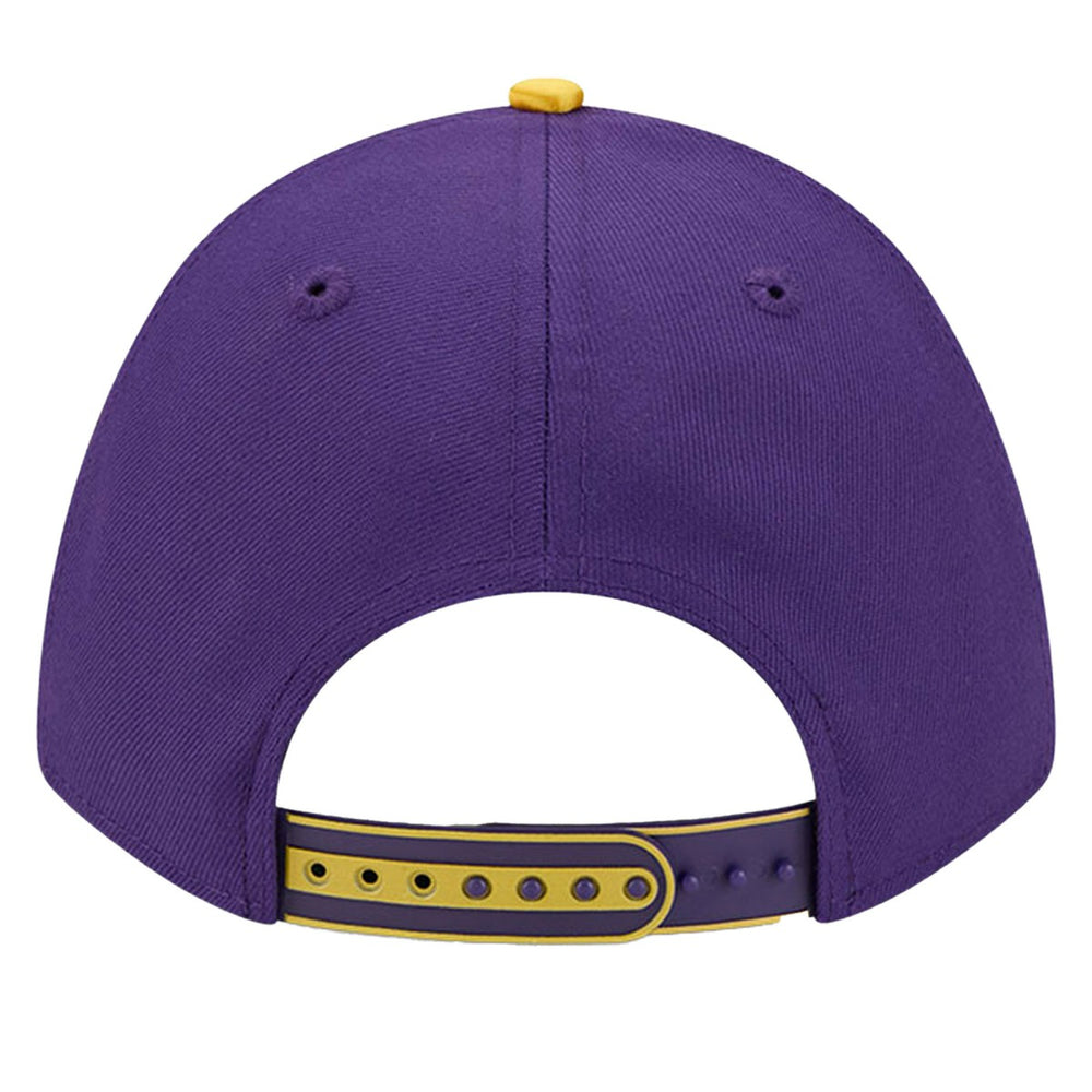 New Era - Los Angeles Lakers 2025 NBA Tip Off M-Crown A-Frame 9FORTY Adjustable Hat - White/Purple