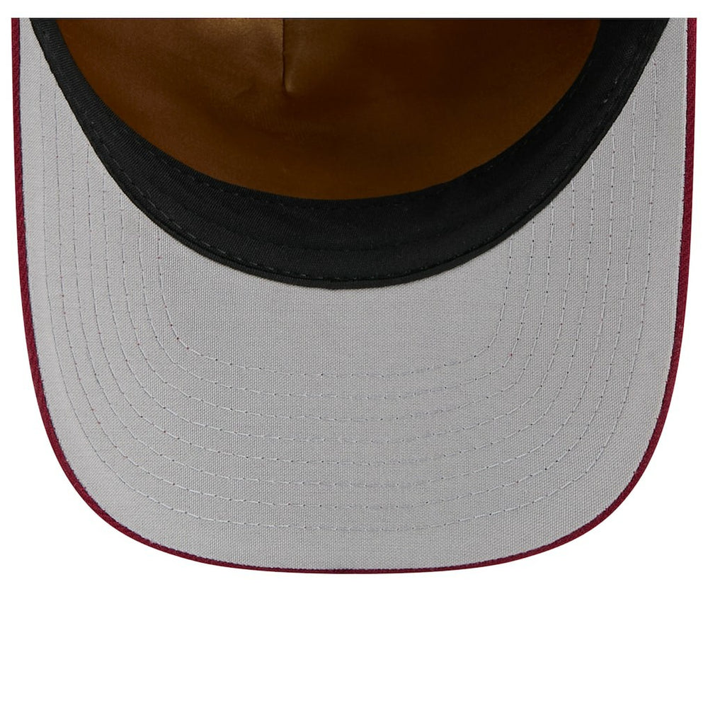 New Era - Cleveland Cavaliers 2025 NBA Tip Off M-Crown A-Frame 9FORTY Adjustable Hat - White/Wine