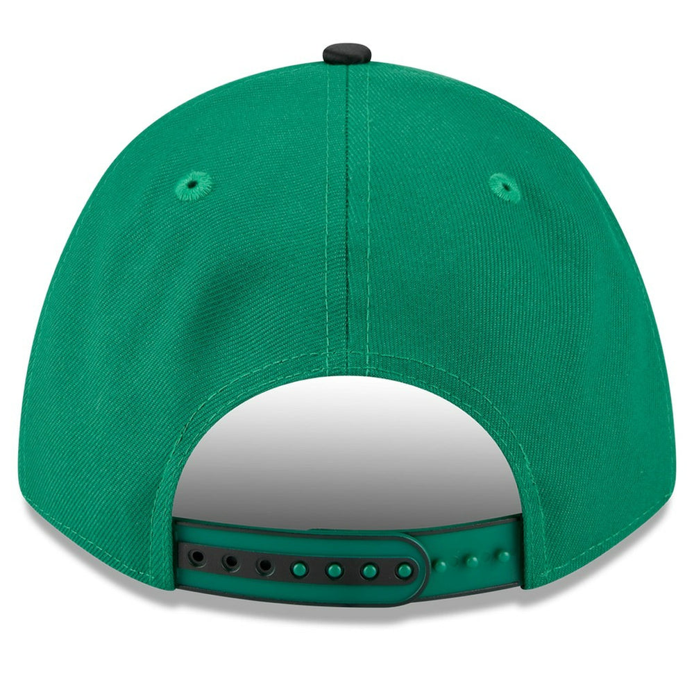 New Era - Boston Celtics 2025 NBA Tip Off M-Crown A-Frame 9FORTY Adjustable Hat - White/Kelly Green