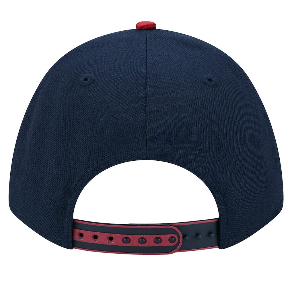 New Era - Denver Nuggets 2025 NBA Tip Off M-Crown A-Frame 9FORTY Adjustable Hat - White/Navy