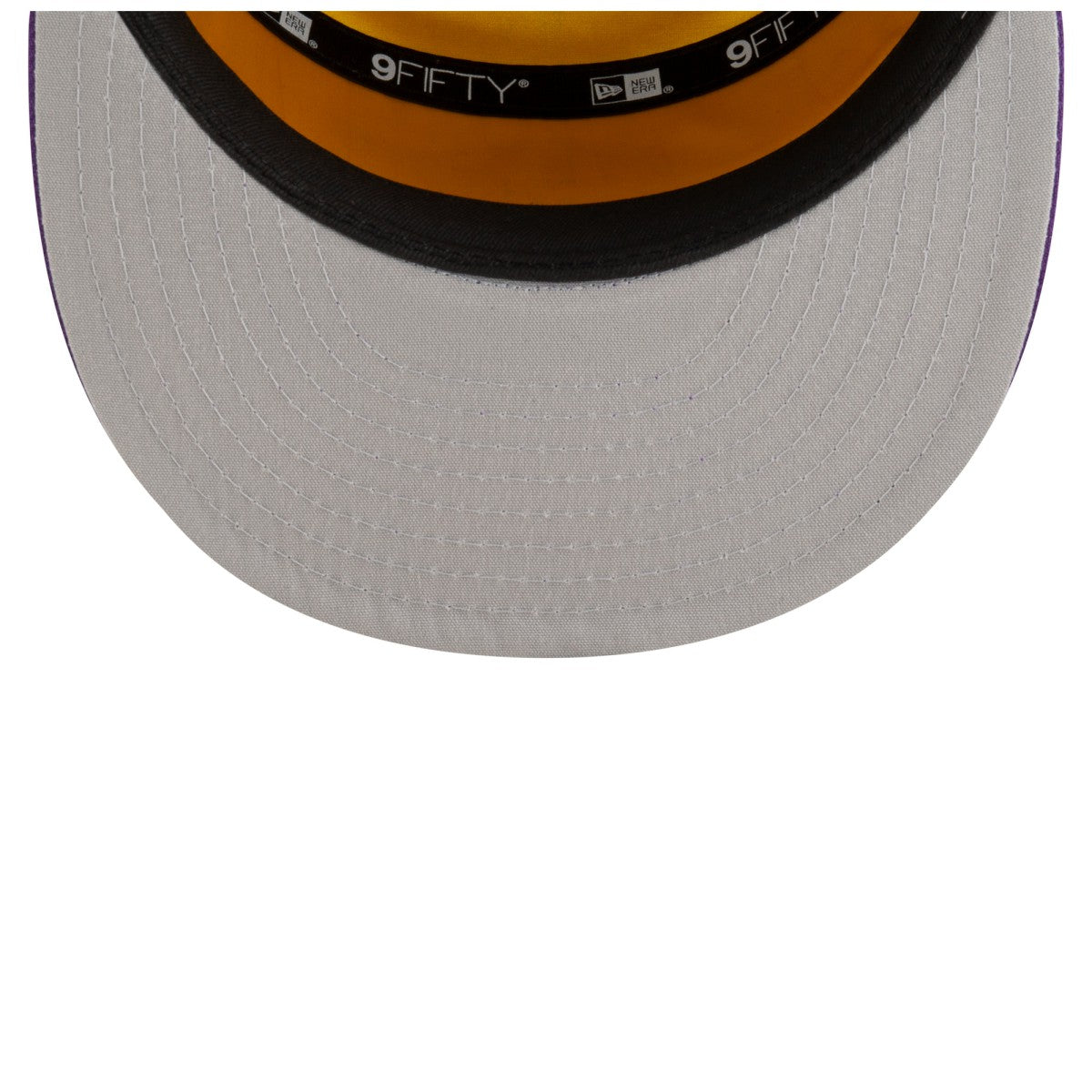 New Era - Los Angeles Lakers 2025 NBA Tip Off Split Panel 9FIFTY Snapback Hat - White/Purple