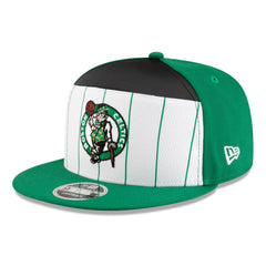 New Era - Boston Celtics 2025 NBA Tip Off Split Panel 9FIFTY Snapback Hat - White/Kelly Green