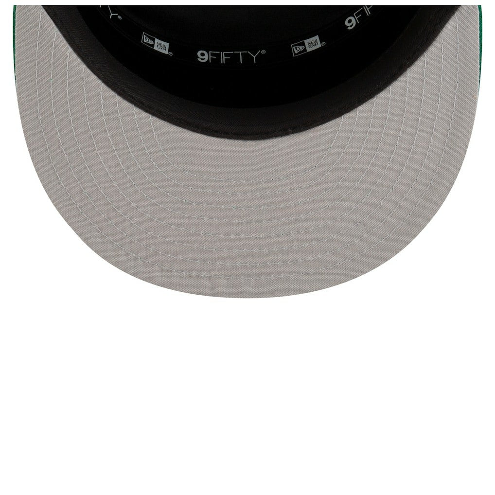 New Era - Boston Celtics 2025 NBA Tip Off Split Panel 9FIFTY Snapback Hat - White/Kelly Green