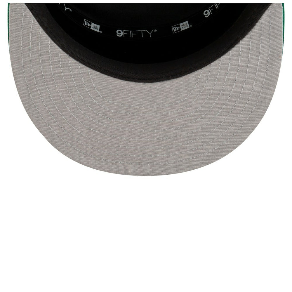 New Era - Boston Celtics 2025 NBA Tip Off Split Panel 9FIFTY Snapback Hat - White/Kelly Green