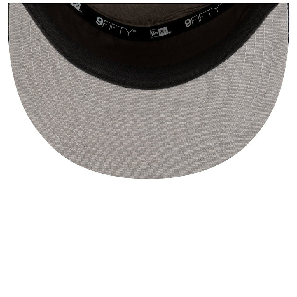 New Era - Brooklyn Nets 2025 NBA Tip Off Split Panel 9FIFTY Snapback Hat - White/Black
