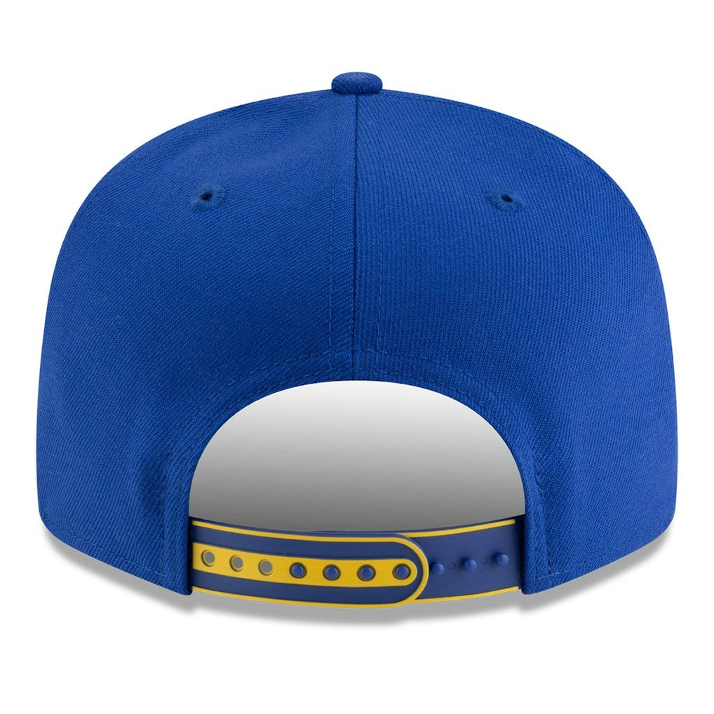 New Era - Golden State Warriors 2025 NBA Tip Off Split Panel 9FIFTY Snapback Hat - White/Royal