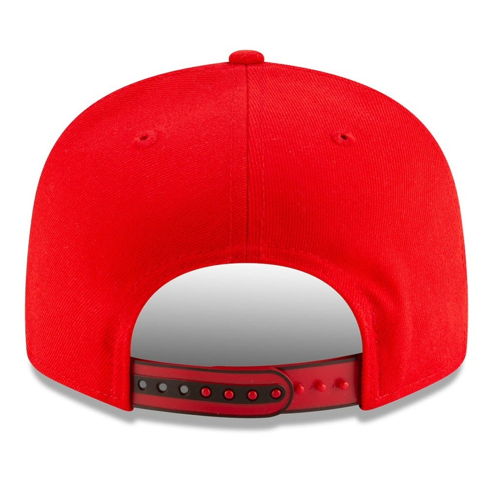 New Era - Houston Rockets 2025 NBA Tip Off Split Panel 9FIFTY Snapback Hat - White/Red