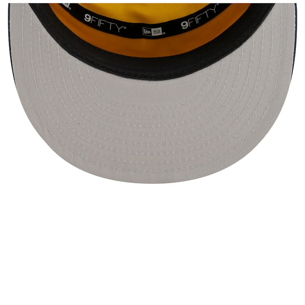 New Era - Indiana Pacers 2025 NBA Tip Off Split Panel 9FIFTY Snapback Hat - White/Navy