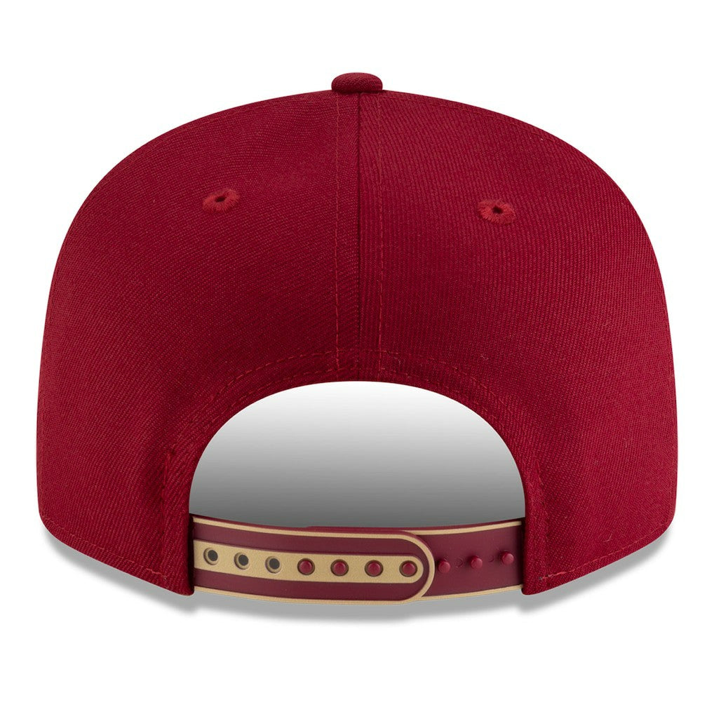 New Era - Cleveland Cavaliers 2025 NBA Tip Off Split Panel 9FIFTY Snapback Hat - White/Wine