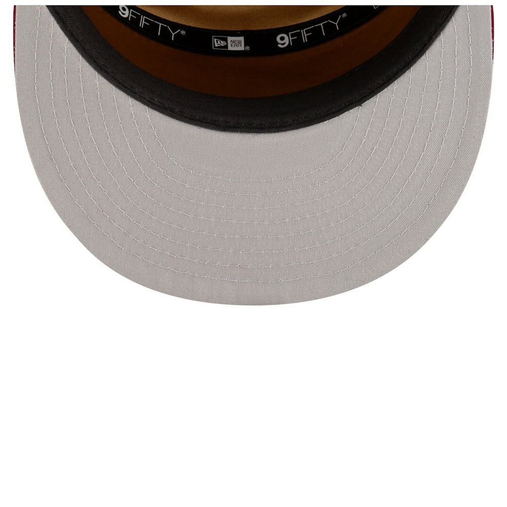 New Era - Cleveland Cavaliers 2025 NBA Tip Off Split Panel 9FIFTY Snapback Hat - White/Wine