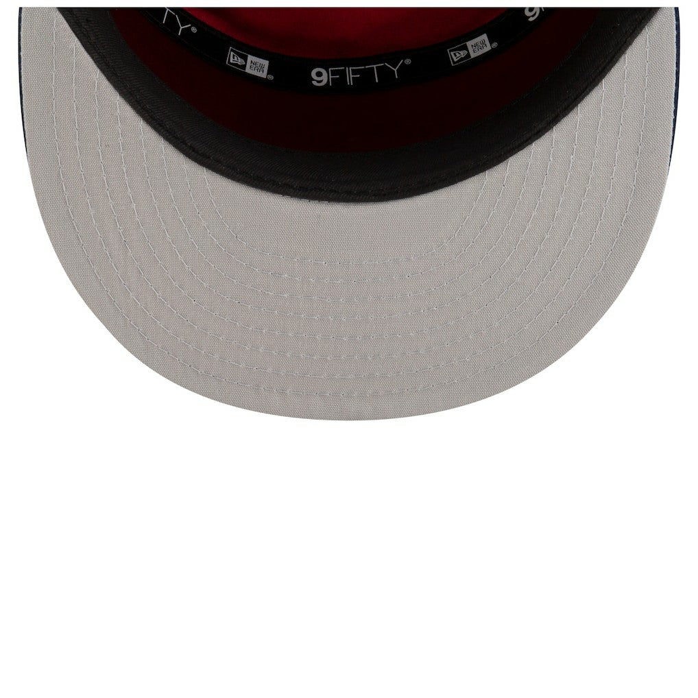 New Era - Denver Nuggets 2025 NBA Tip Off Split Panel 9FIFTY Snapback Hat - White/Navy