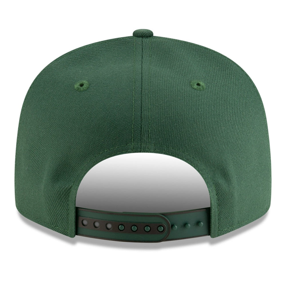 New Era - Milwaukee Bucks 2025 NBA Tip Off Split Panel 9FIFTY Snapback Hat - White/Hunter Green