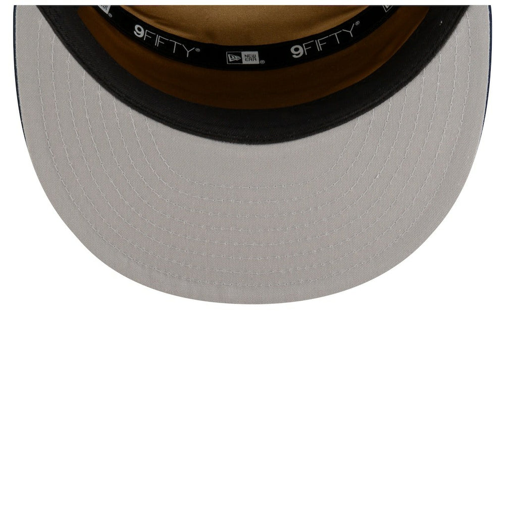New Era - New Orleans Pelicans 2025 NBA Tip Off Split Panel 9FIFTY Snapback Hat - White/Navy