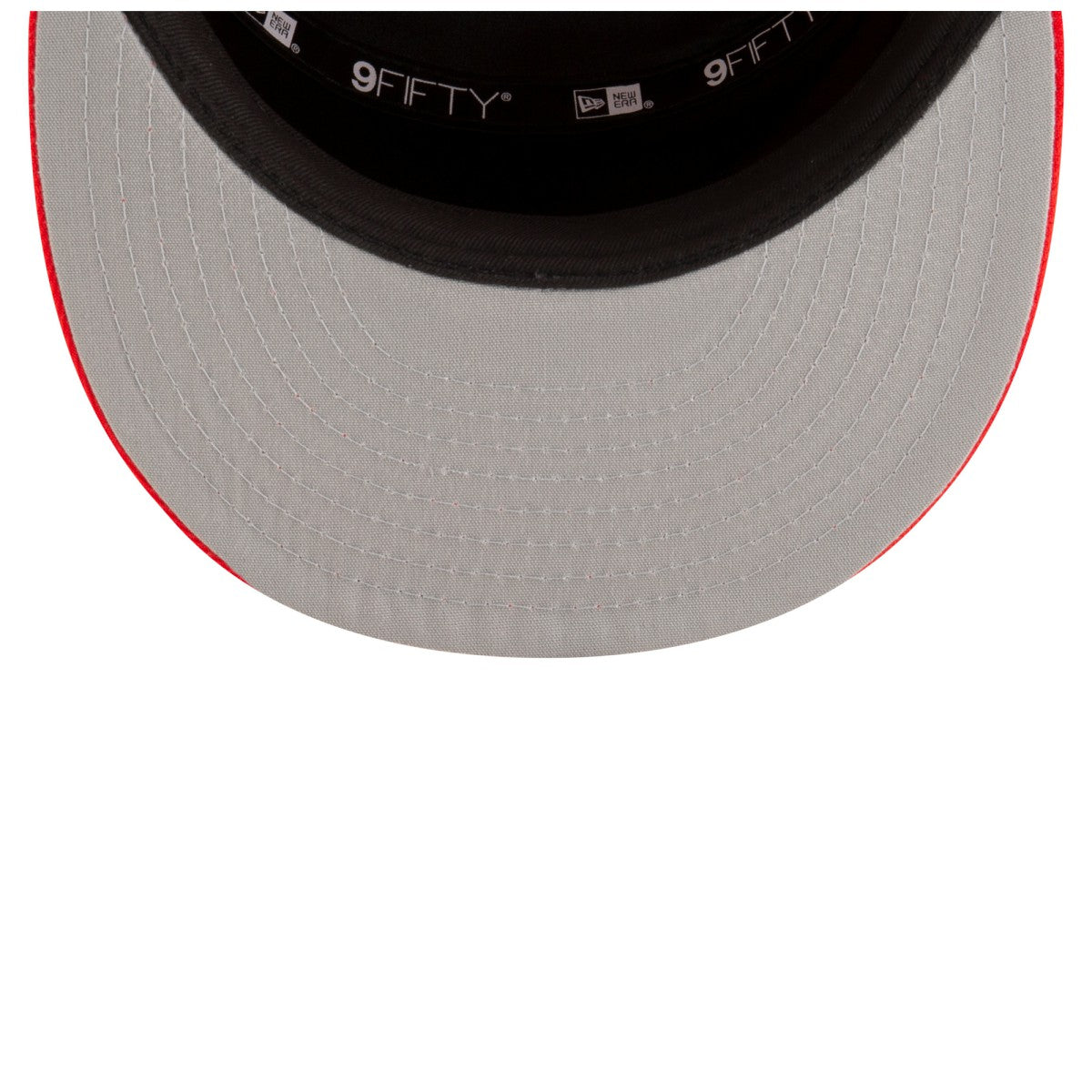 New Era - Toronto Raptors 2025 NBA Tip Off Split Panel 9FIFTY Snapback Hat - White/Red