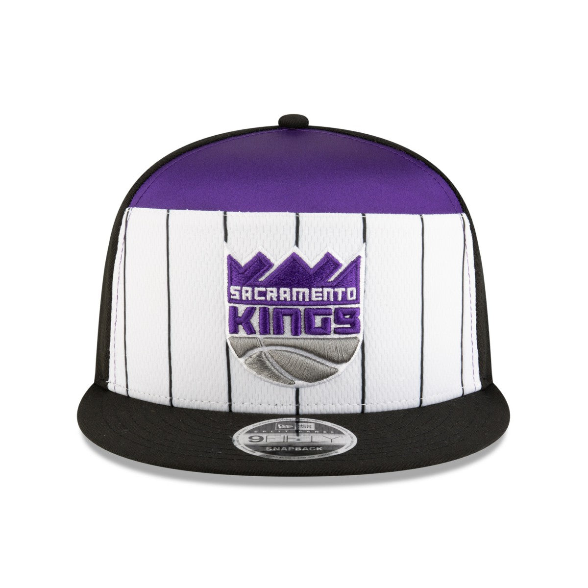 New Era - Sacramento Kings 2025 NBA Tip Off Split Panel 9FIFTY Snapback Hat - White/Black