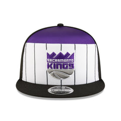 New Era - Sacramento Kings 2025 NBA Tip Off Split Panel 9FIFTY Snapback Hat - White/Black