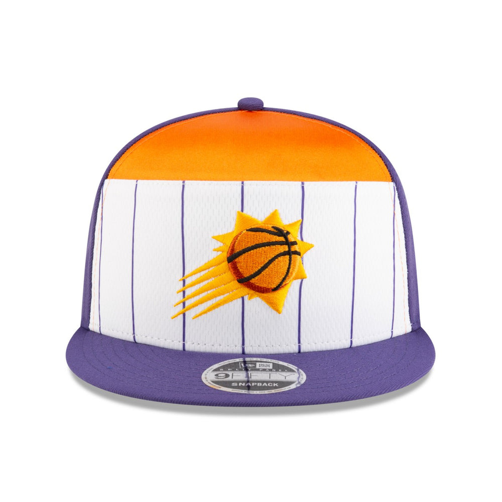 New Era - Phoenix Suns 2025 NBA Tip Off Split Panel 9FIFTY Snapback Hat - White/Purple