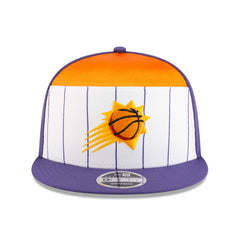 New Era - Phoenix Suns 2025 NBA Tip Off Split Panel 9FIFTY Snapback Hat - White/Purple