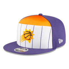 New Era - Phoenix Suns 2025 NBA Tip Off Split Panel 9FIFTY Snapback Hat - White/Purple