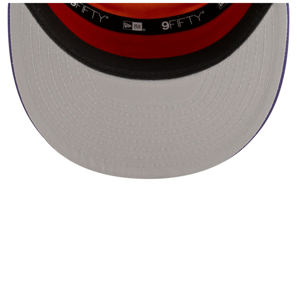 New Era - Phoenix Suns 2025 NBA Tip Off Split Panel 9FIFTY Snapback Hat - White/Purple