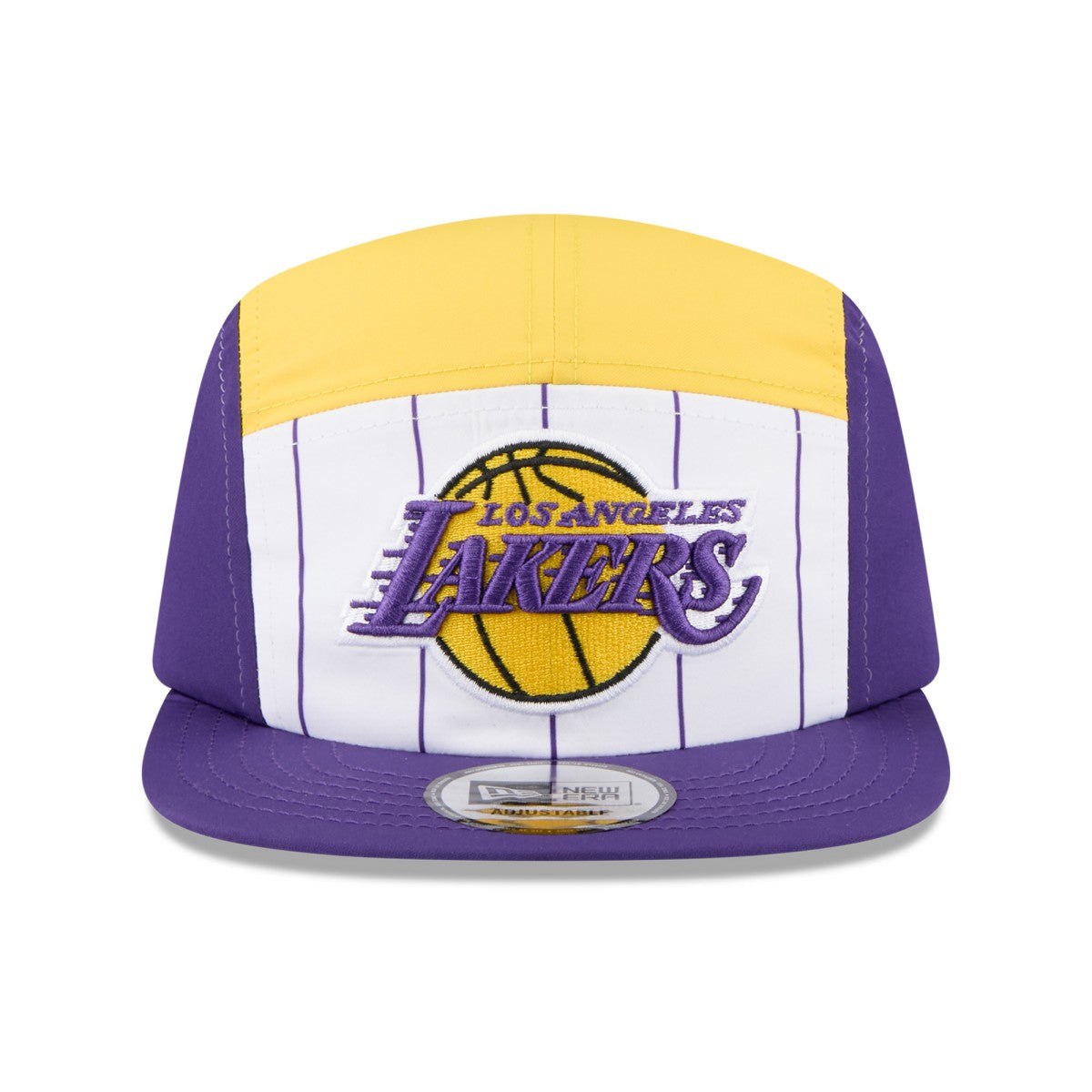 New Era - Los Angeles Lakers 2025 NBA Tip Off Camper Adjustable Hat - White/Purple