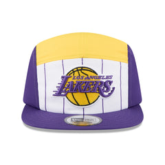New Era - Los Angeles Lakers 2025 NBA Tip Off Camper Adjustable Hat - White/Purple