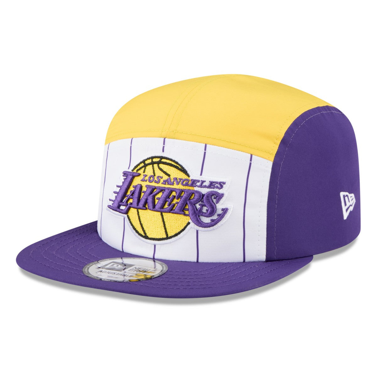 New Era - Los Angeles Lakers 2025 NBA Tip Off Camper Adjustable Hat - White/Purple