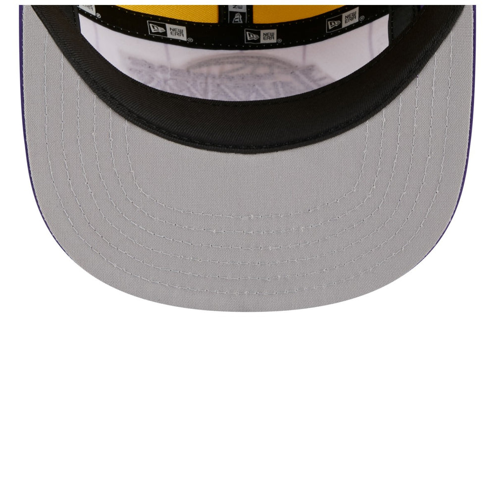 New Era - Los Angeles Lakers 2025 NBA Tip Off Camper Adjustable Hat - White/Purple