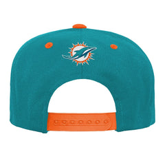 Miami Dolphins Outerstuff Youth Team Gradient Deadstock Snapback Hat Aqua - NFL