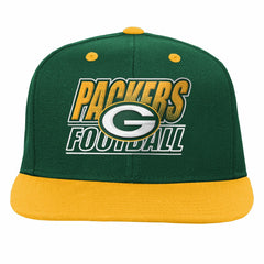 Green Bay Packers Outerstuff Youth Team Gradient Deadstock Snapback Hat Green - NFL