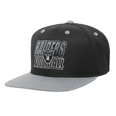 Las Vegas Raiders Outerstuff Youth Team Gradient Deadstock Snapback Hat Black - NFL