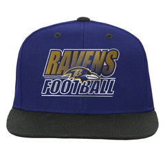 Baltimore Ravens Outerstuff Youth Team Gradient Deadstock Snapback Hat Purple - NFL