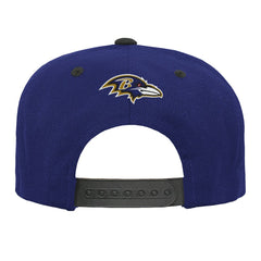 Baltimore Ravens Outerstuff Youth Team Gradient Deadstock Snapback Hat Purple - NFL